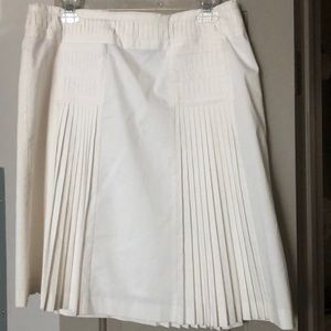White skirt